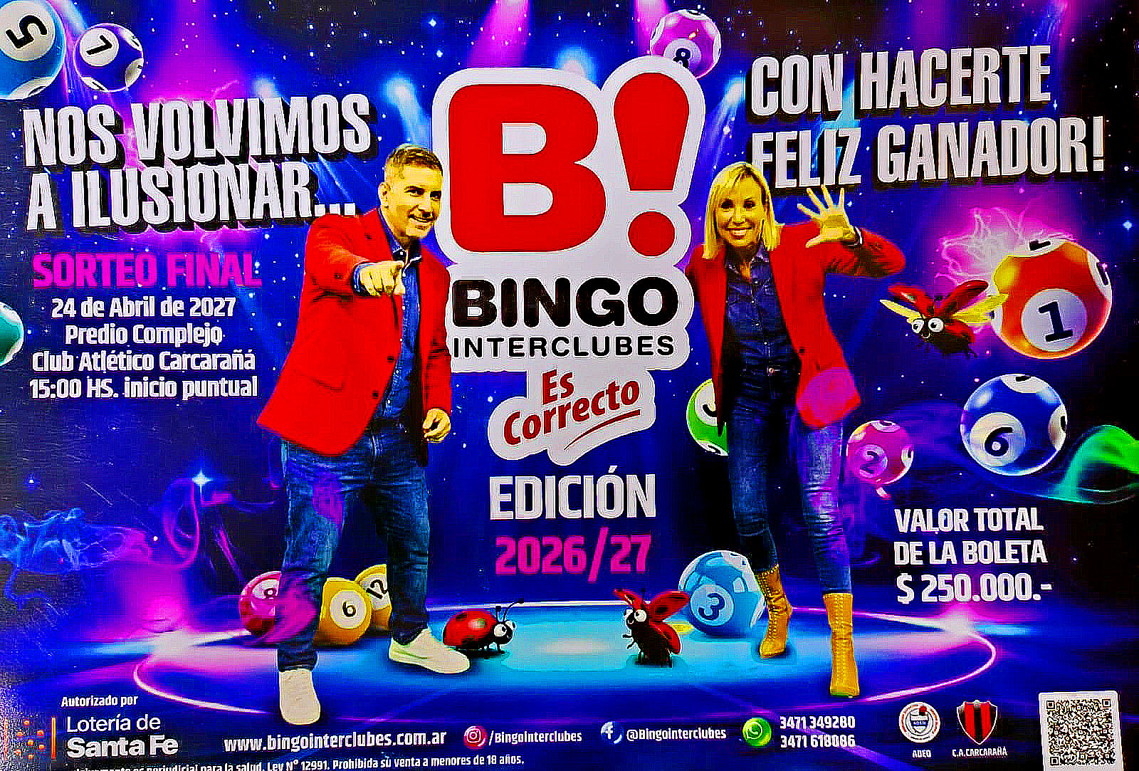 BINGO INTERCLUBES 2026/27
